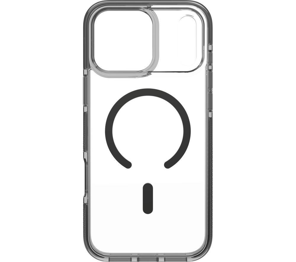 ZAGG Santa Cruz Snap iPhone 17 Pro Max Case - Clear & Black