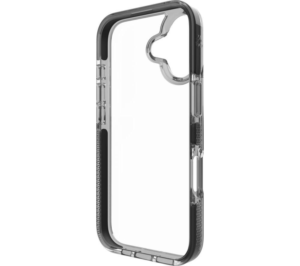 ZAGG Santa Cruz iPhone 17 Case - Clear & Jet Black