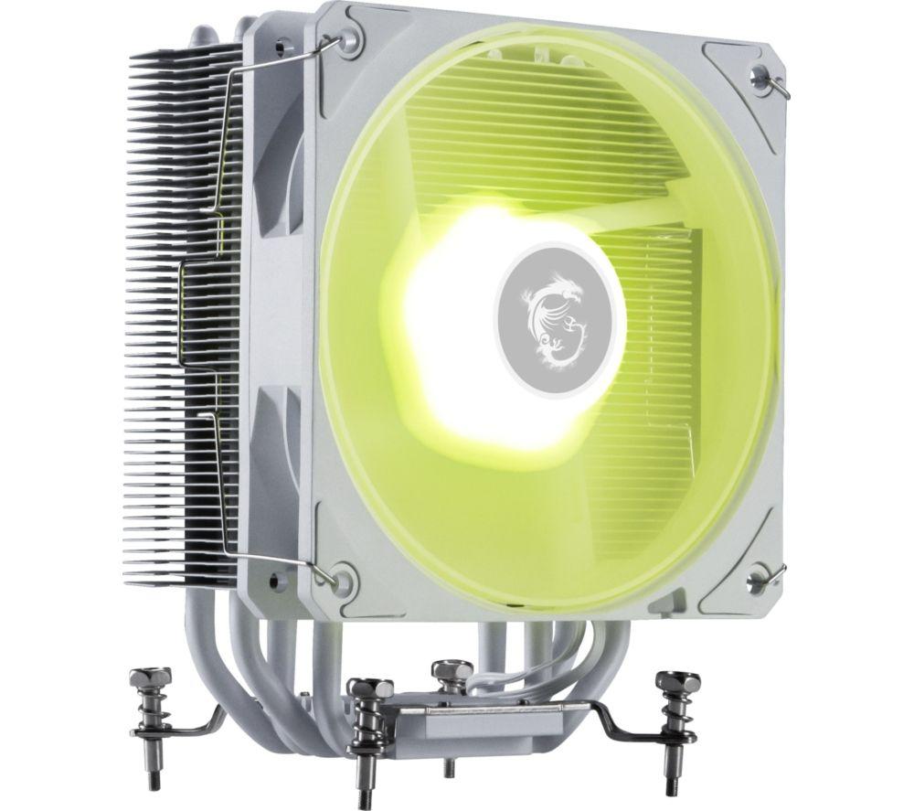 MSI MAG COREFROZR AA13 120 mm CPU Cooler - RGB LED, White
