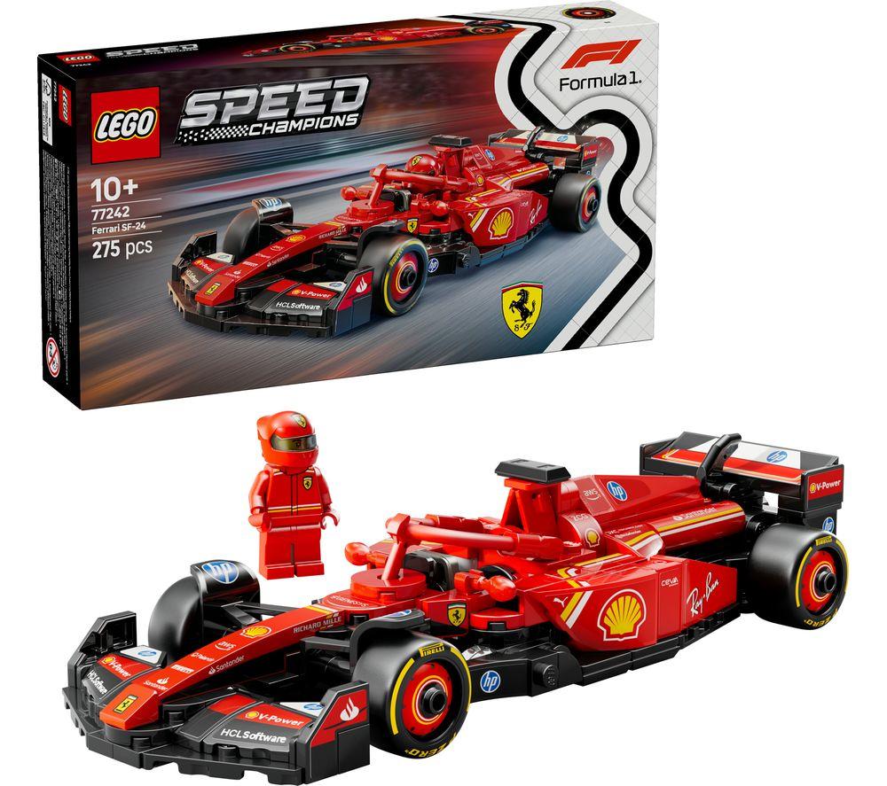 LEGO Speed Champions 77242 Ferrari SF-24 F1 Race Car Set