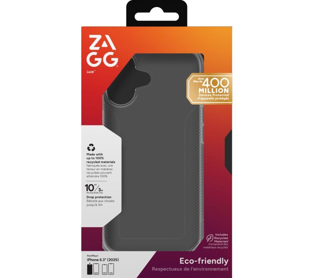ZAGG Luxe iPhone 17 Case - Clear