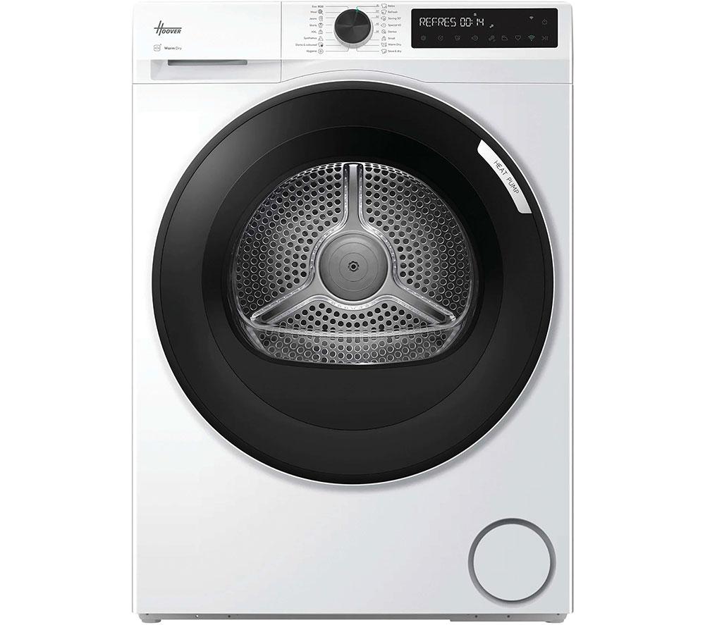 HOOVER Pro Dry Series 3 HBR 9N2BX-80 WiFi-enabled 9 kg Heat Pump Tumble Dryer - White