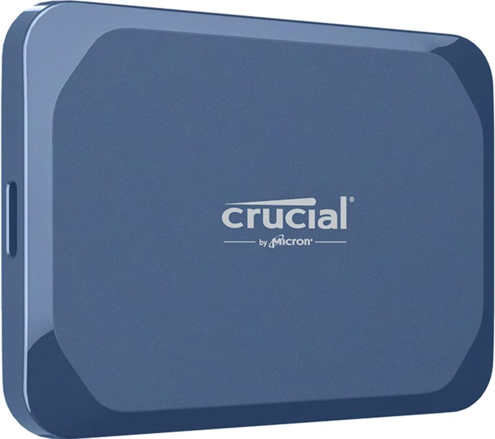 CRUCIAL X10 External SSD - 1 TB, Blue
