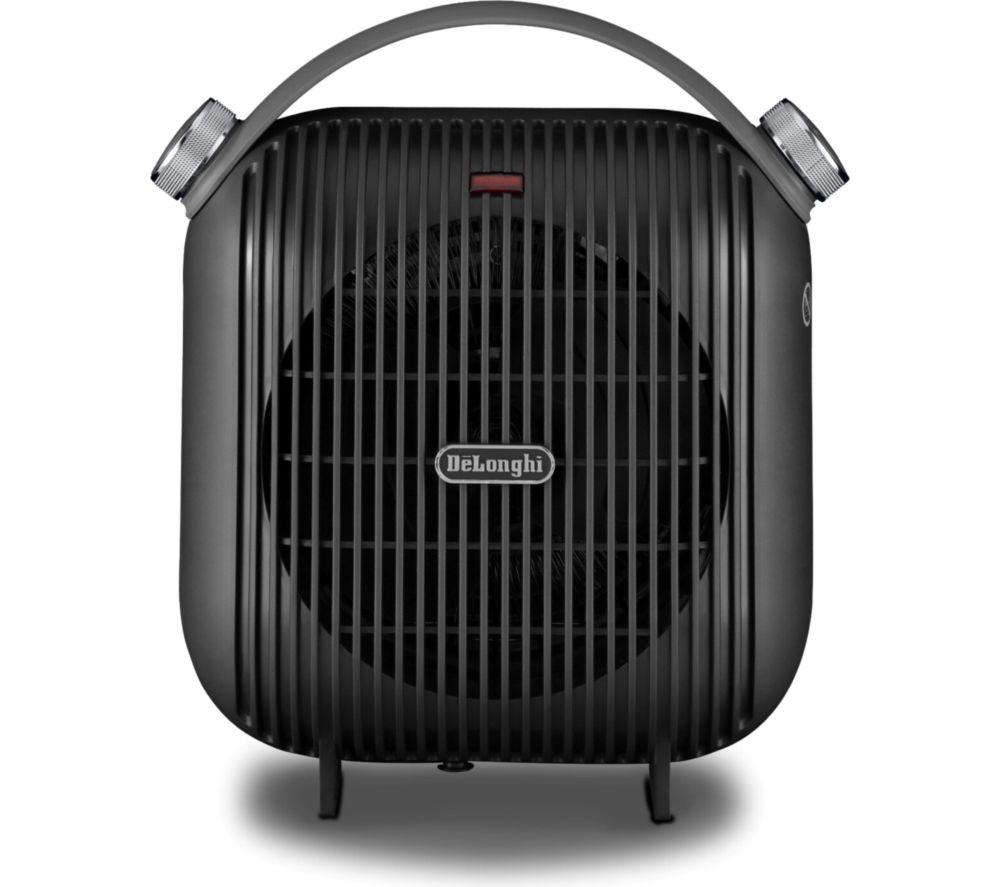 DELONGHI Capsule HFS30C24 Portable Fan Heater - Black