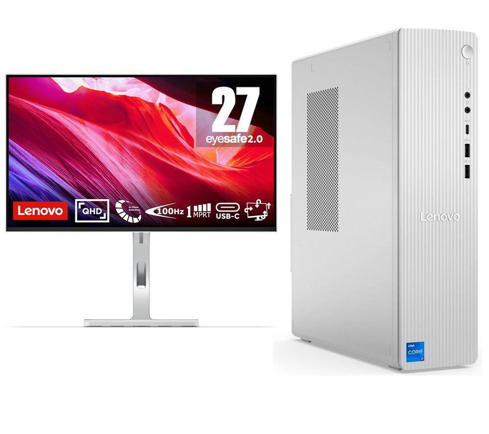 LENOVO IdeaCentre Desktop PC & L27h-4A Quad HD 27