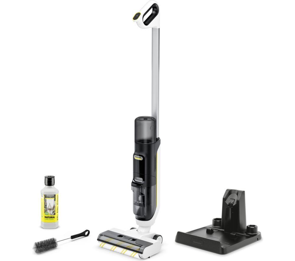KARCHER FCV 3 Natural 3-in-1 Floor Cleaner Vacuum - White