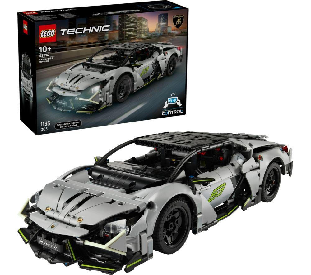 LEGO Technic 42214 Lamborghini Revuelto Super Sports Car Set