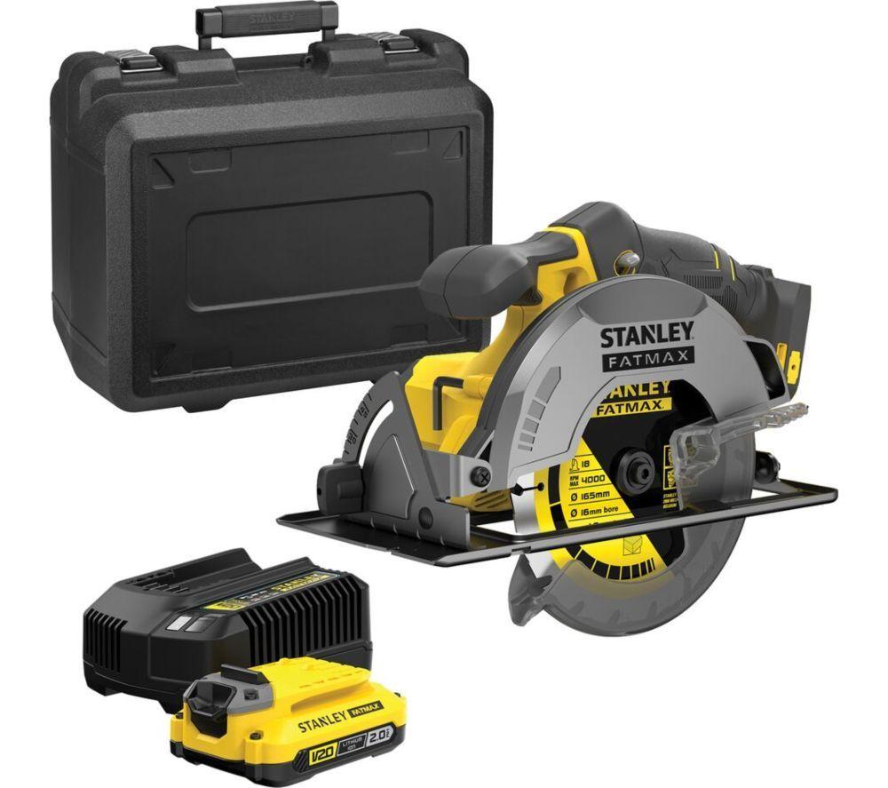 STANLEY Fatmax V20 Cordless Circular Saw with 1 Battery