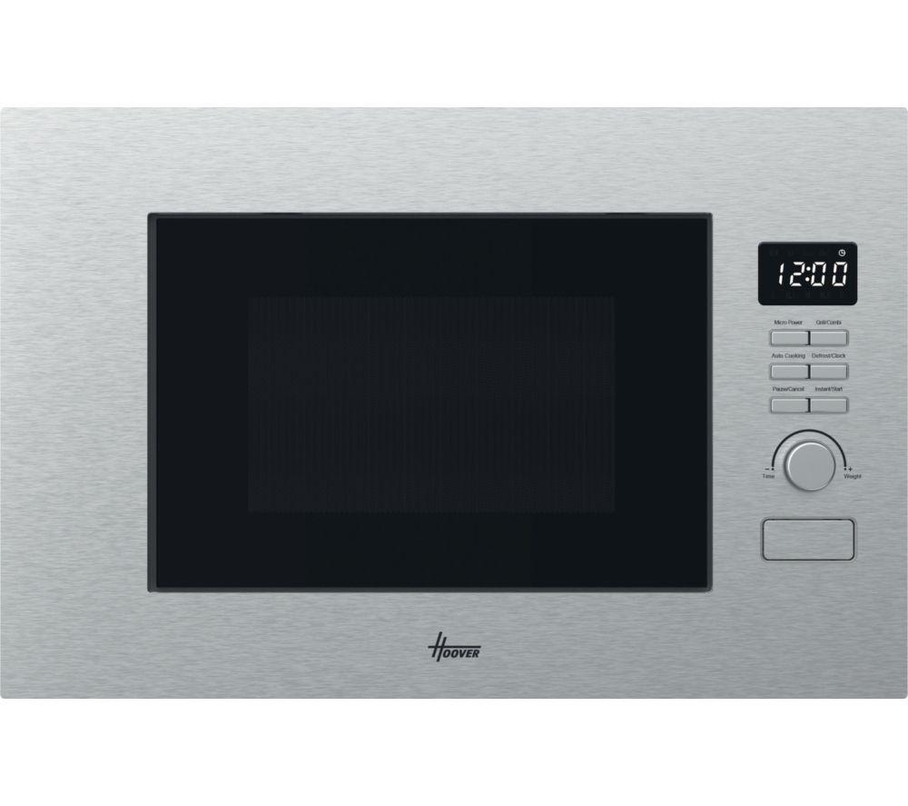 HOOVER Collection 3 HO38FL7NWBXUK Built-in Compact Microwave with Grill - Stainless Steel