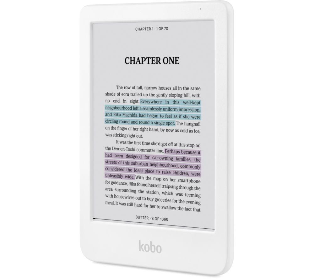 KOBO Clara Colour 6inch eReader - 16 GB, White
