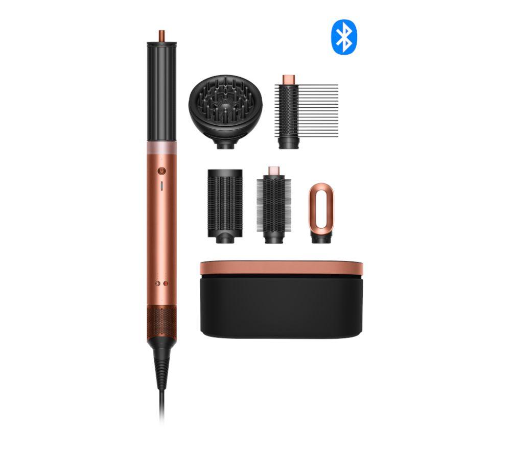 DYSON Airwrap Co-anda 2x Curly  Coily Hair Multi-Styler & Dryer - Amber Silk & Pink Champagne