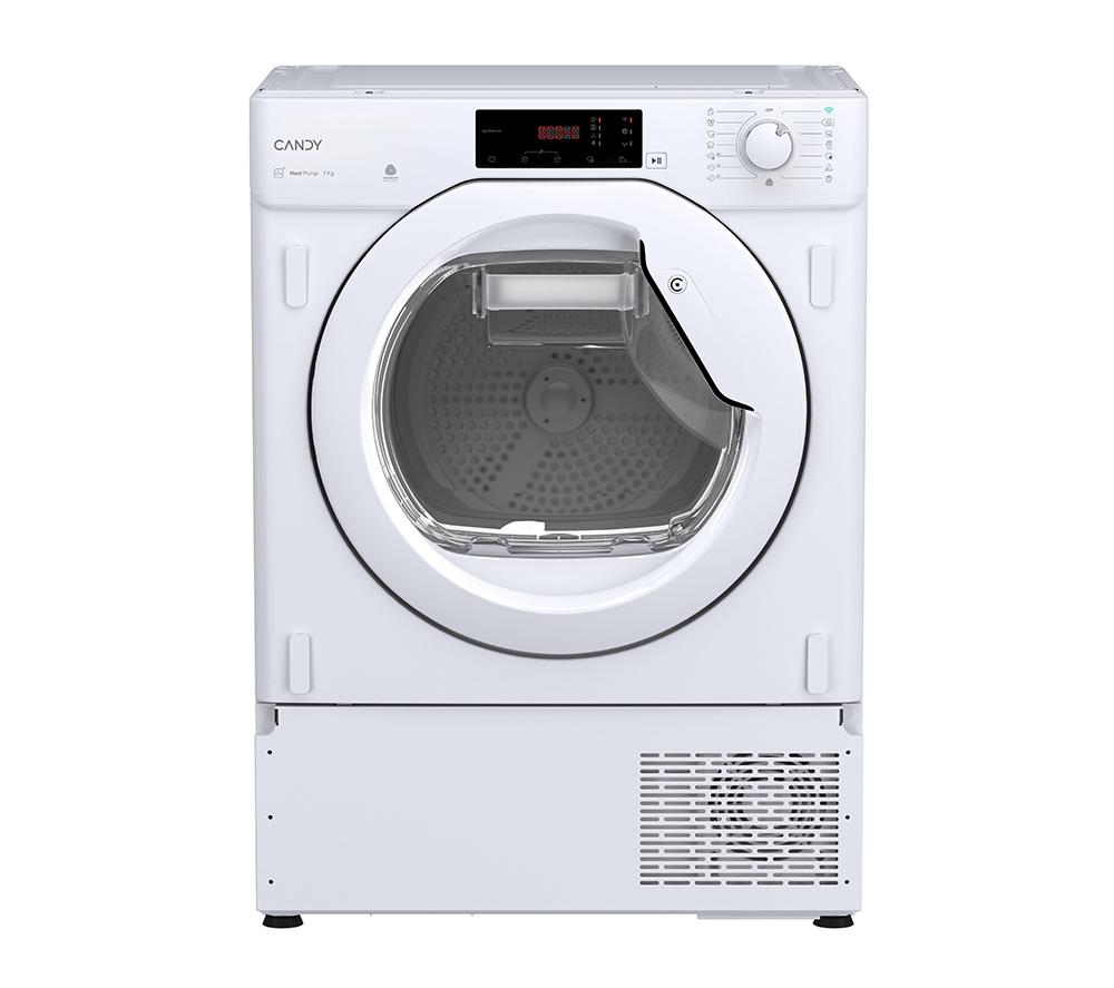 CANDY Smart Pro BCTD1 H7A1TE-80 Integrated WiFi-enabled 7 kg Heat Pump Tumble Dryer