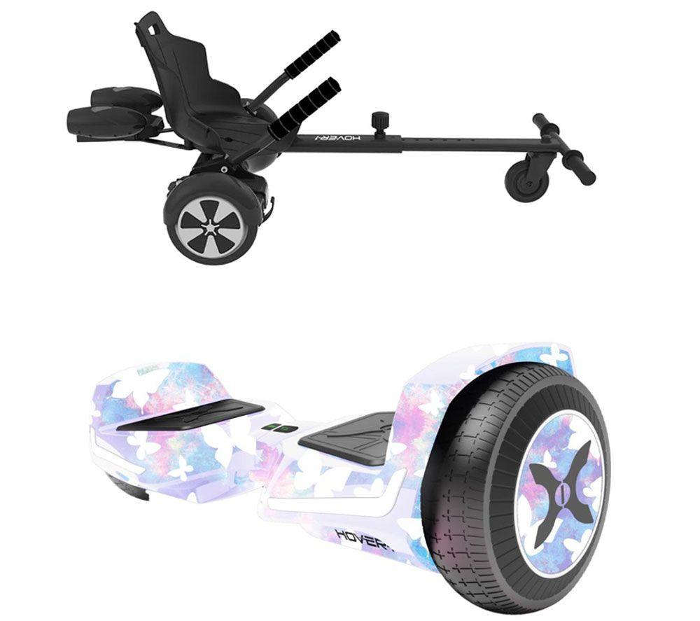 HOVER-1 Fusion Hoverboard & Falcon-1 Buggy Attachment Bundle