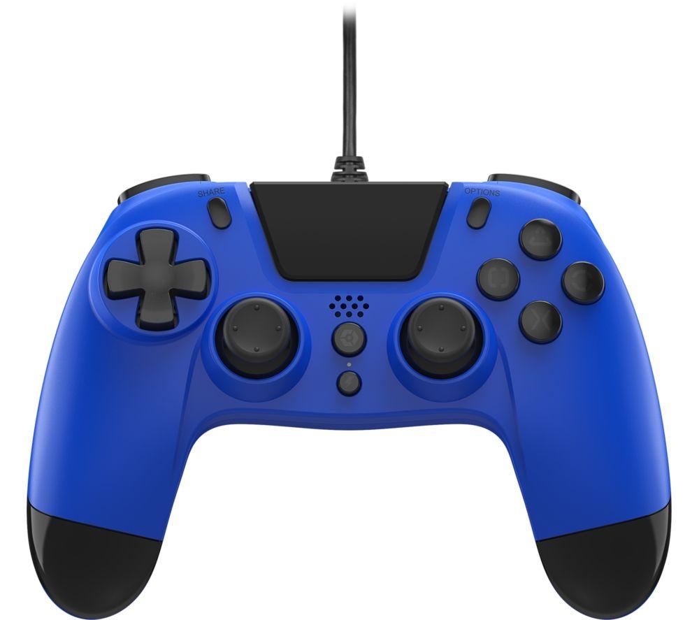 GIOTECK VX4 Wired Controller for PS4 - Blue