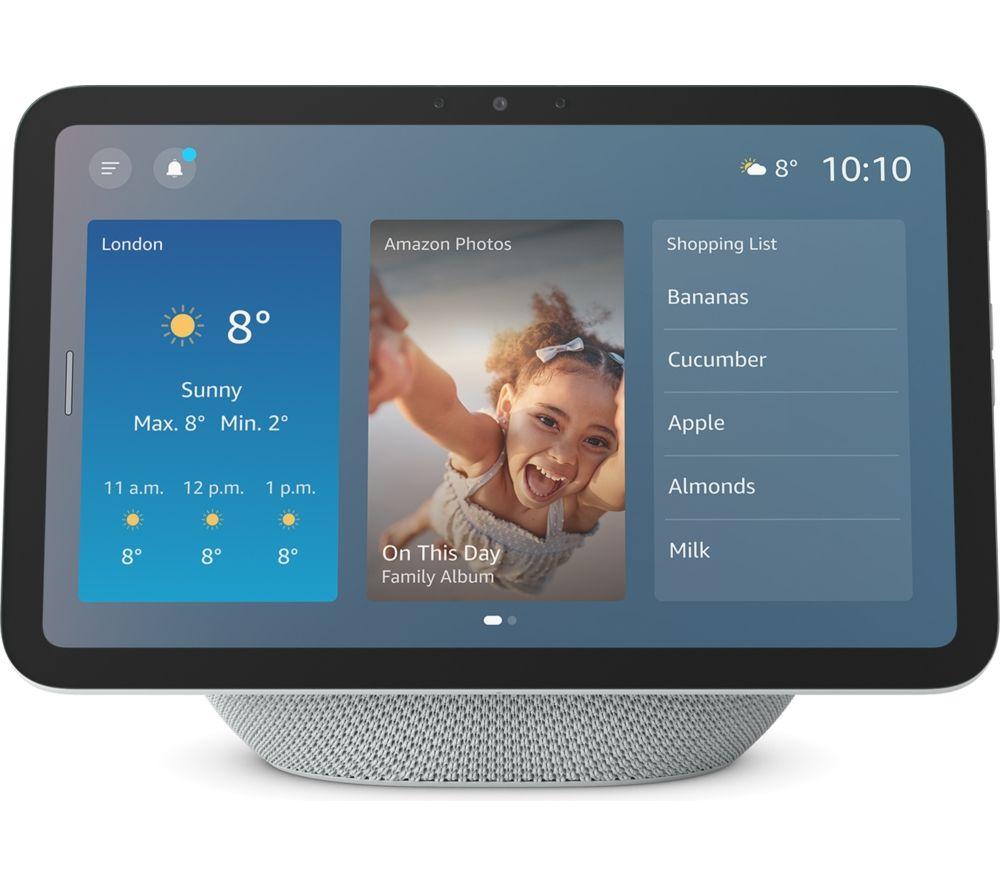 AMAZON Echo Show 8 (2025) Smart Display with Alexa - Glacier White