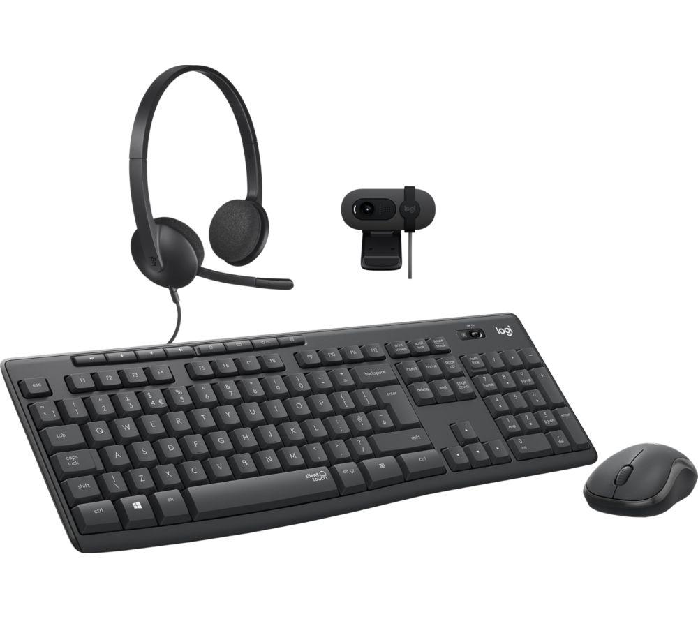 LOGITECH Essentials Bundle - Graphite & Black