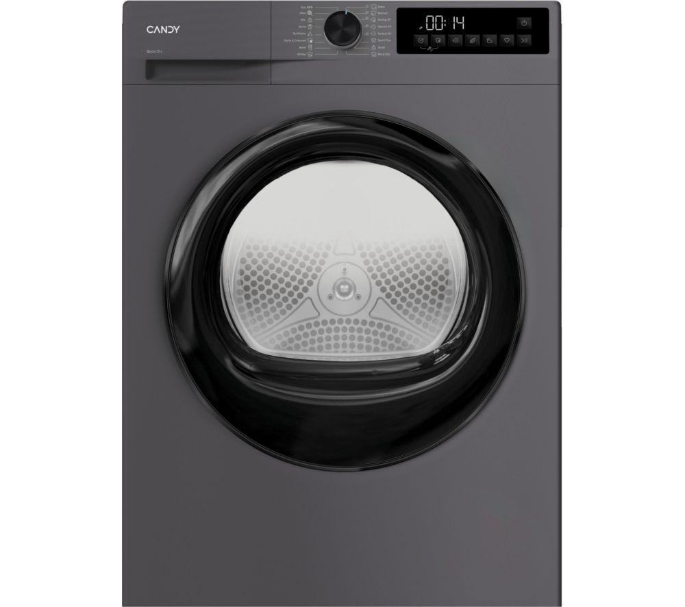 CANDY Quick Pro GD 10N1BR-80 10 kg Heat Pump Tumble Dryer - Graphite