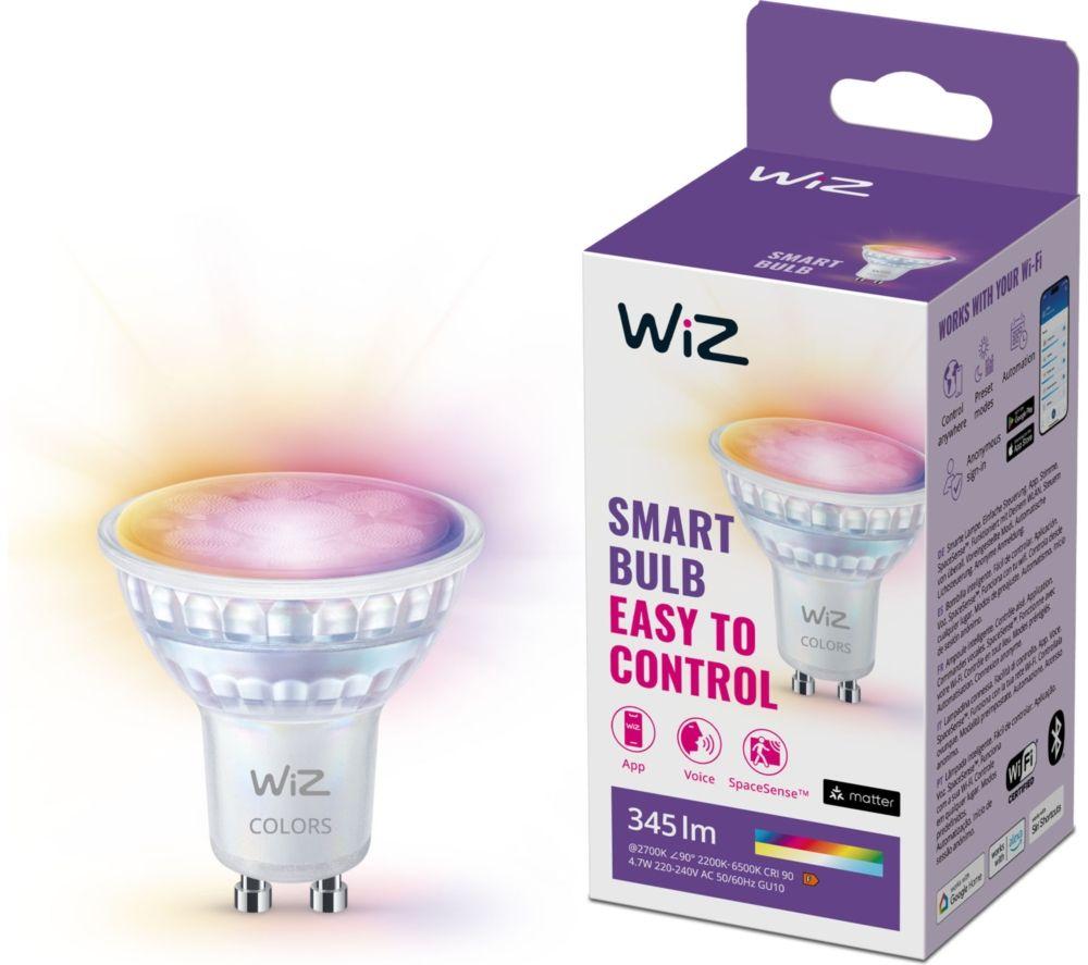 Wiz Smart LED Colour Smart Bulb - GU10