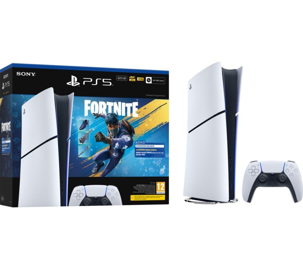 SONY PlayStation 5 Digital Edition & Fortnite Flowering Chaos Bundle