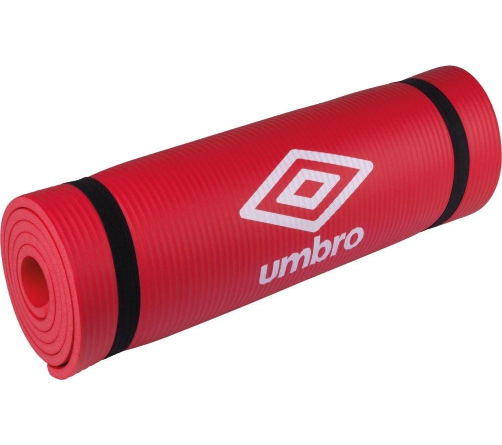 UMBRO Yoga & Fitness Mat - 190 cm, Red