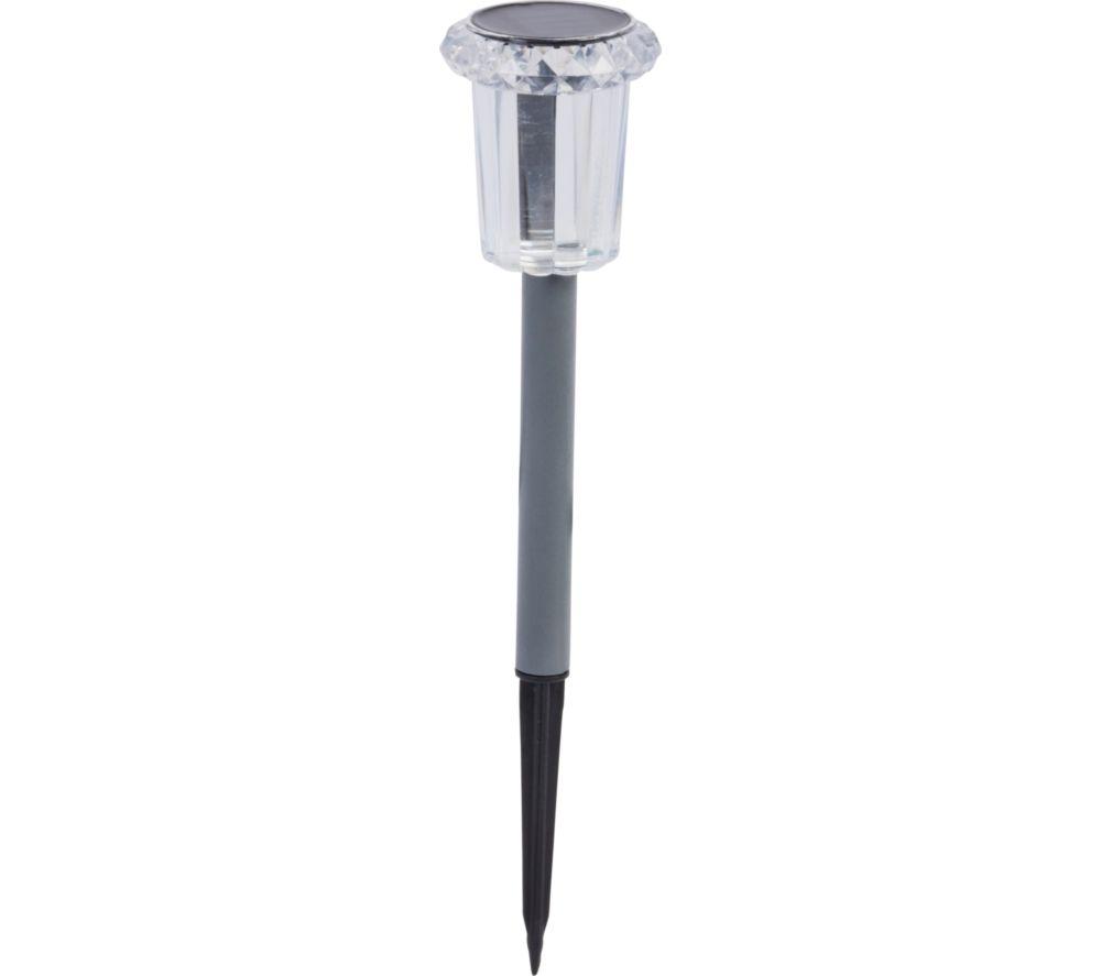 SMART GARDEN Raylite Solar Stake Light - Clear, Pack of 4