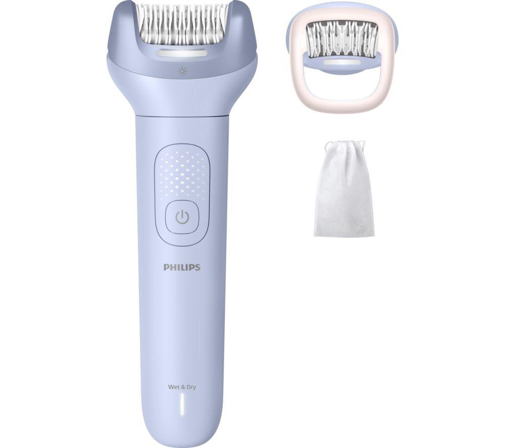 PHILIPS BRE708/00 Series 8000 Wet & Dry Epilator   Light Blue