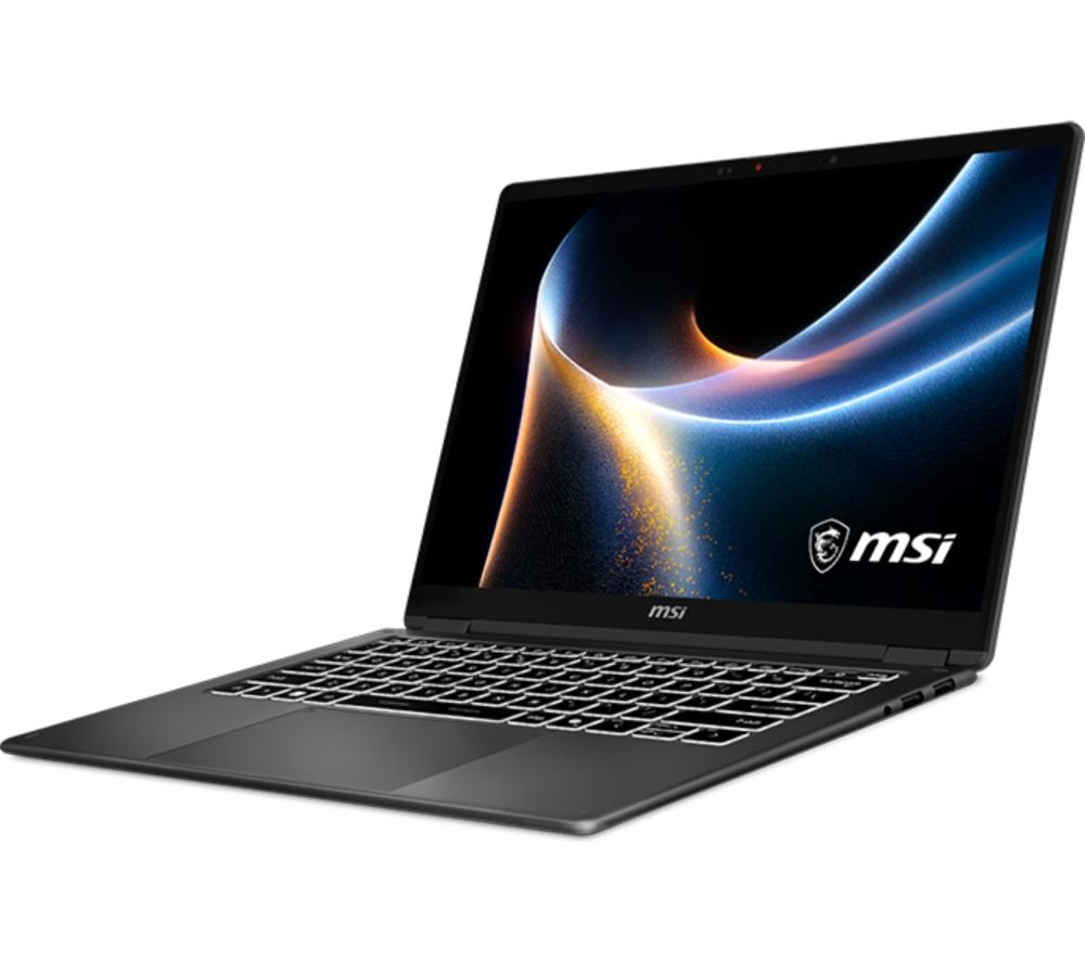 MSI Prestige 14 Flip AI 14inch 2 in 1 Laptop - Intel®Core  Ultra 7, 1 TB SSD, Grey