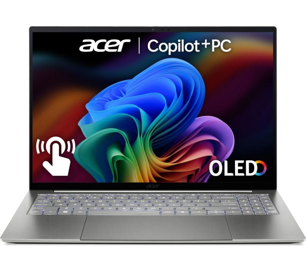 ACER Swift 16 AI 16inch Laptop, Copilot PC - Intel®Core  Ultra X7, 1 TB SSD, Black