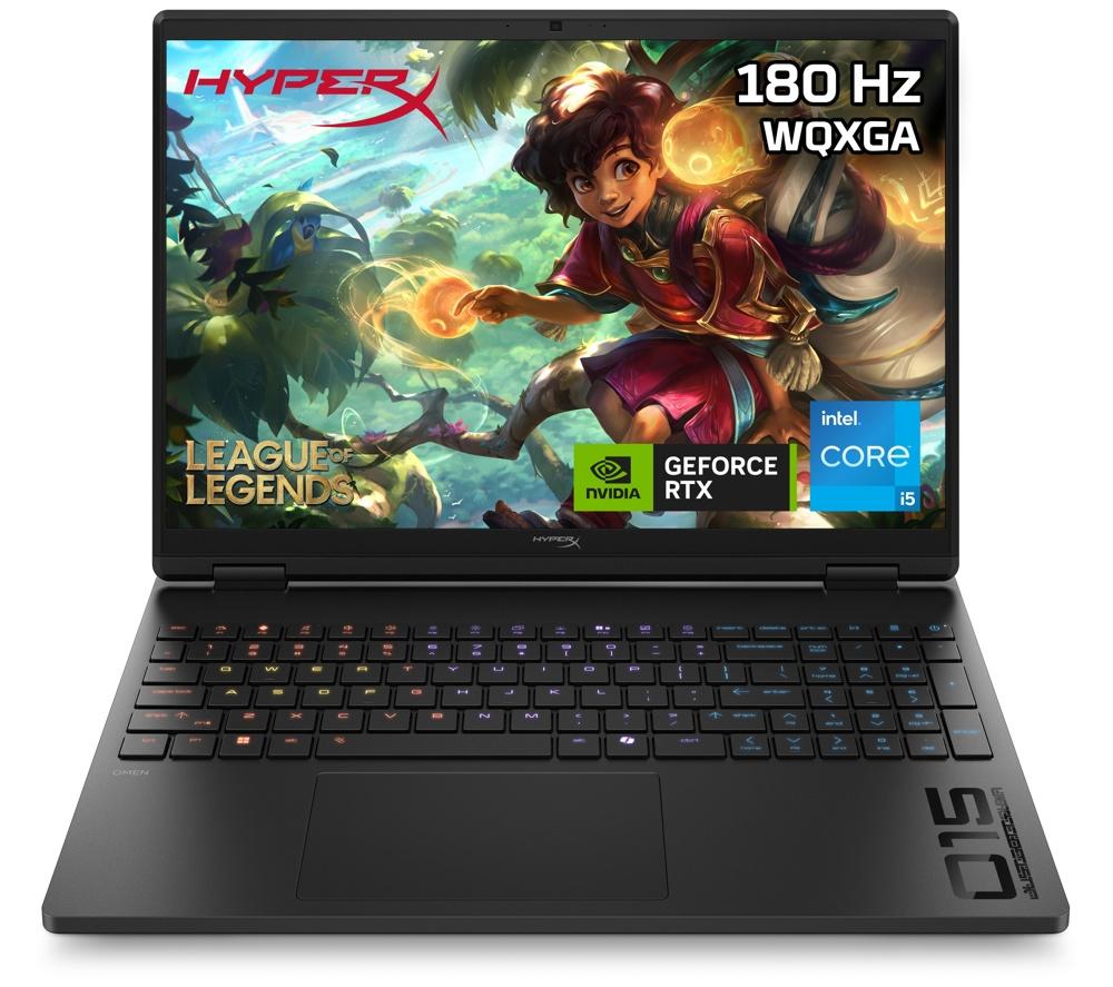 HP HyperX OMEN 15.3inch Gaming Laptop - Intel®Core  i7, RTX 5060, 1 TB SSD