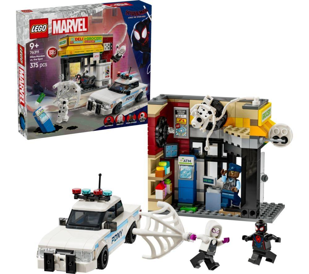LEGO Marvel 76311 Spider-Verse: Miles Morales vs. The Spot Set