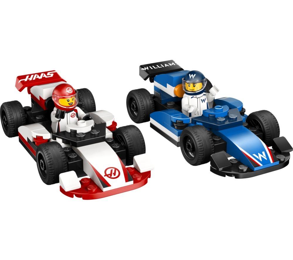 LEGO City 60464 F1 Williams Racing & Haas F1 Race Cars Set