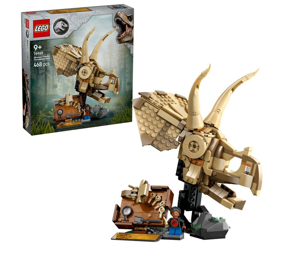 LEGO Jurassic World 76969 Dinosaur Fossils: Triceratops Skull Set