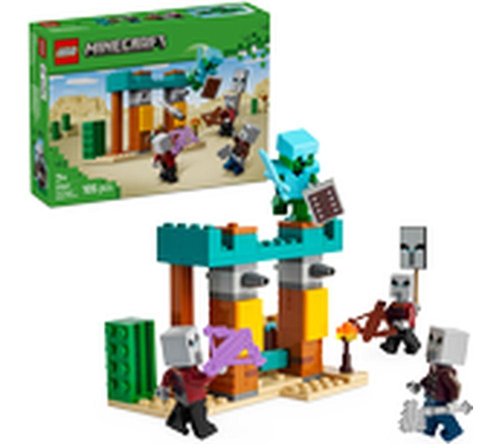 LEGO Minecraft 21267 The Illager Desert Patrol Set