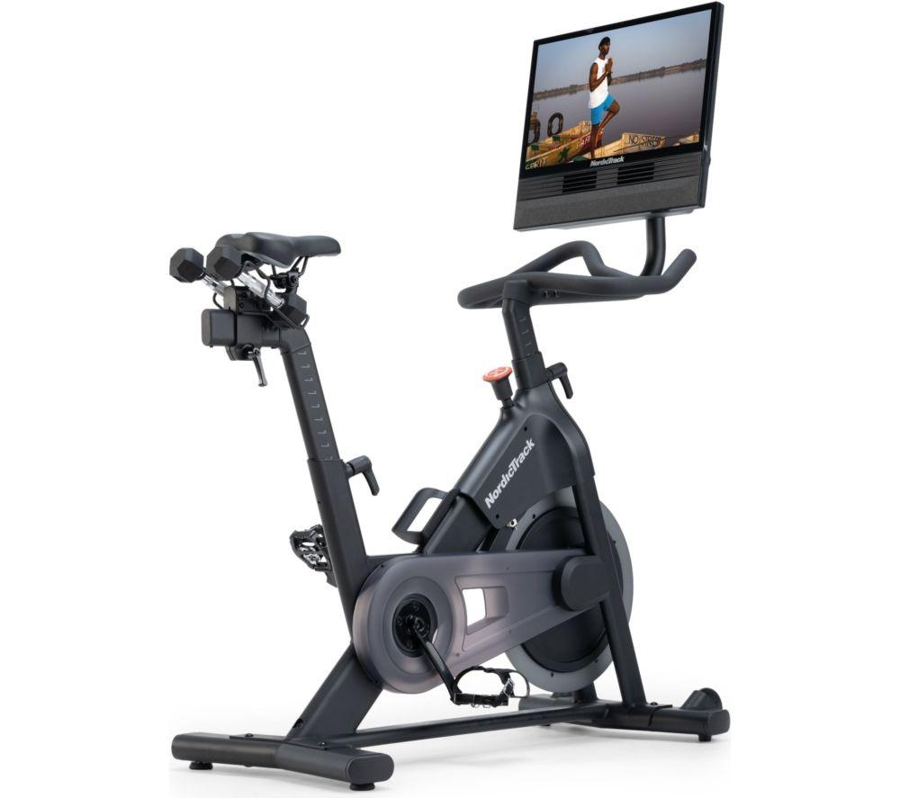 NORDICTRACK S 24 Studio Smart WiFi Exercise Bike - Black