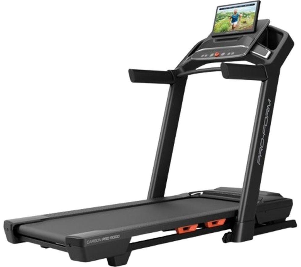 PROFORM Carbon Pro 9000 Folding Smart Bluetooth Treadmill - Black