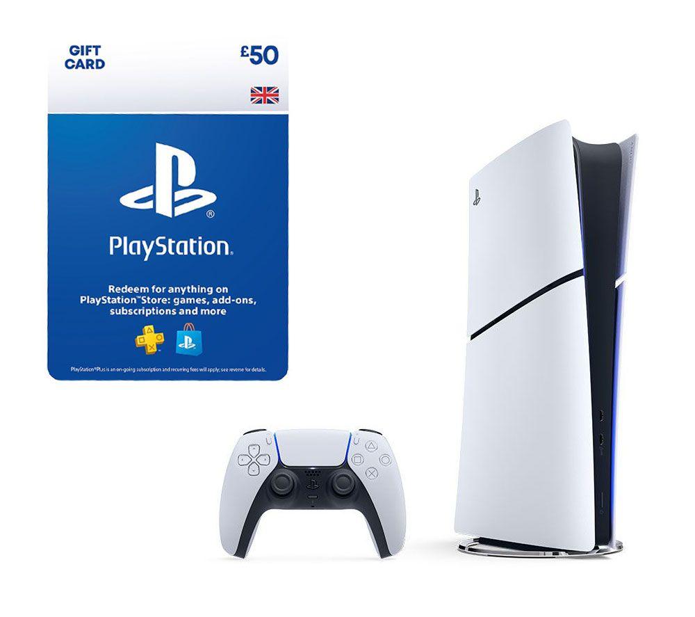 SONY PlayStation 5 Digital Edition and Gift Card (50) Bundle
