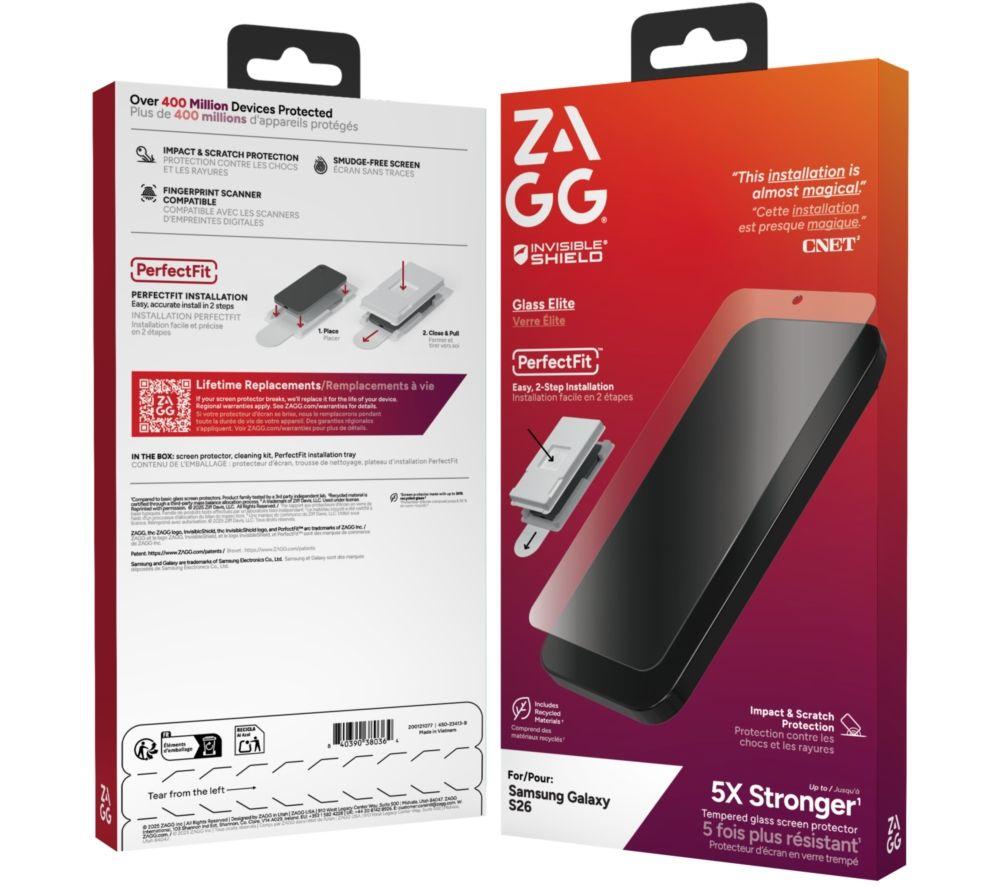 Invisibleshield Glass Elite Galaxy S26 Screen Protector