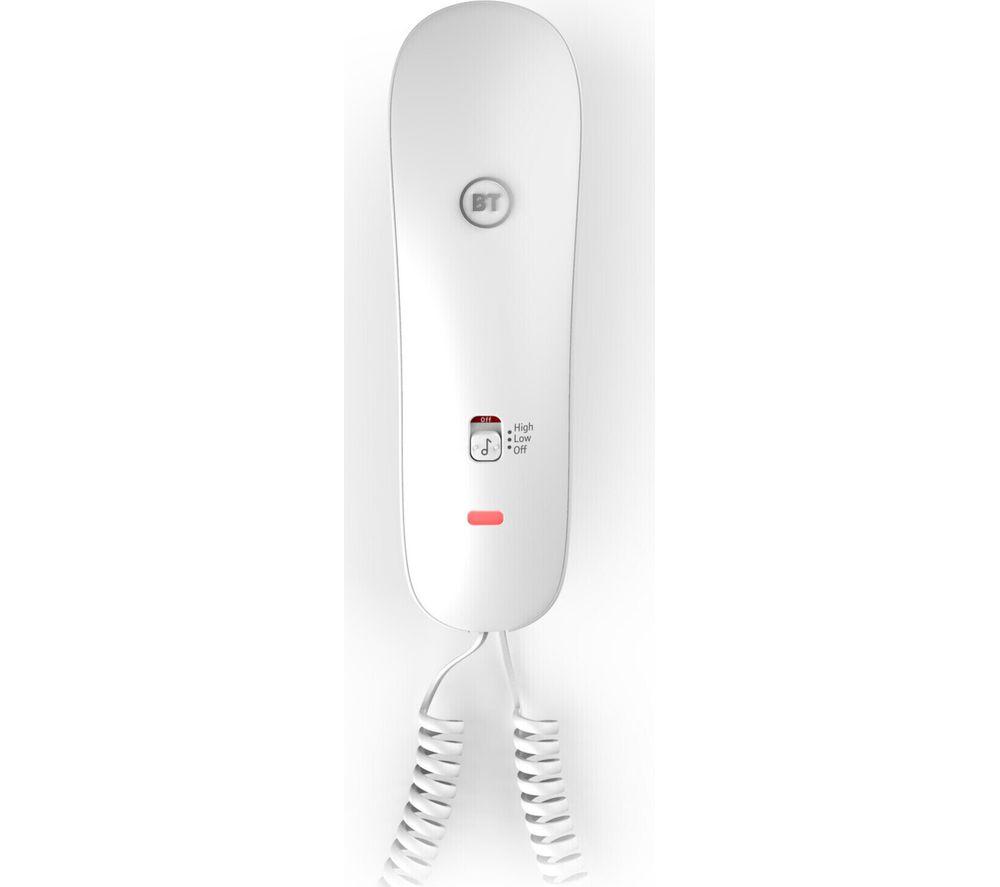 BT Duet 210 Corded Phone (text duplicated) - White