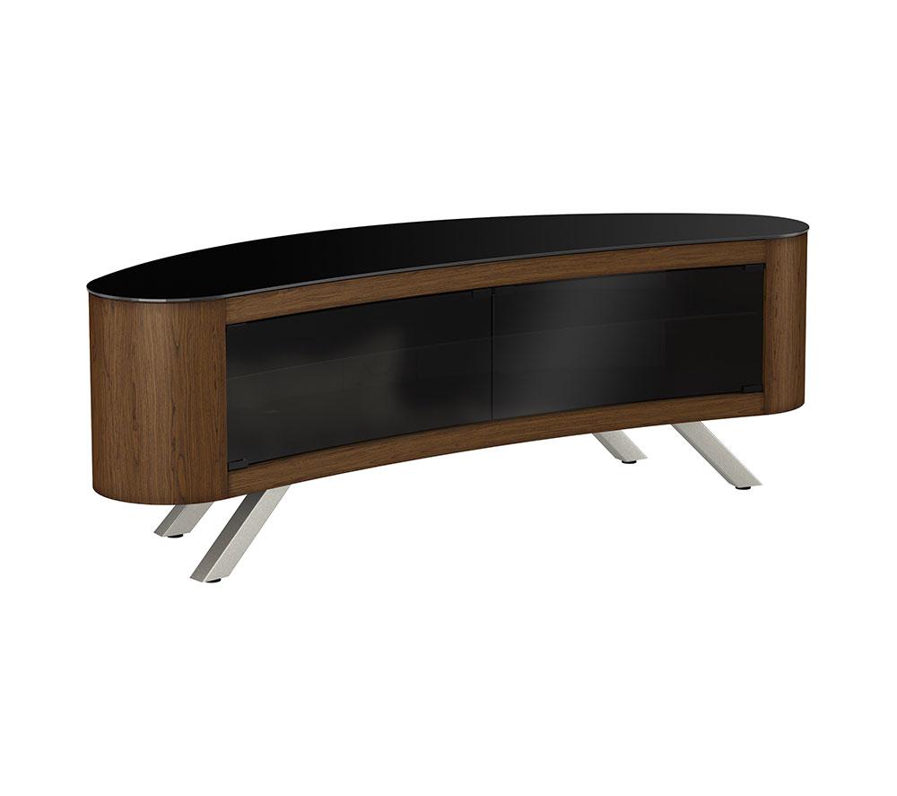 AVF Bay 1500 mm Curved TV Stand - Walnut
