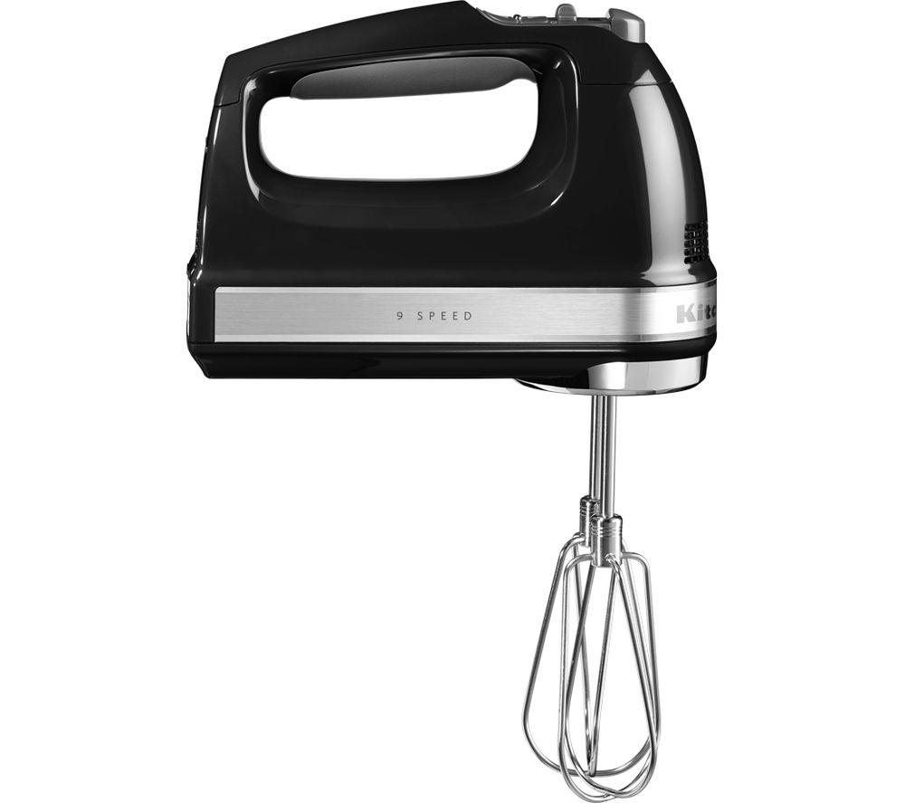 KITCHENAID 5KHM9212BOB Hand Mixer - Onyx Black, Black