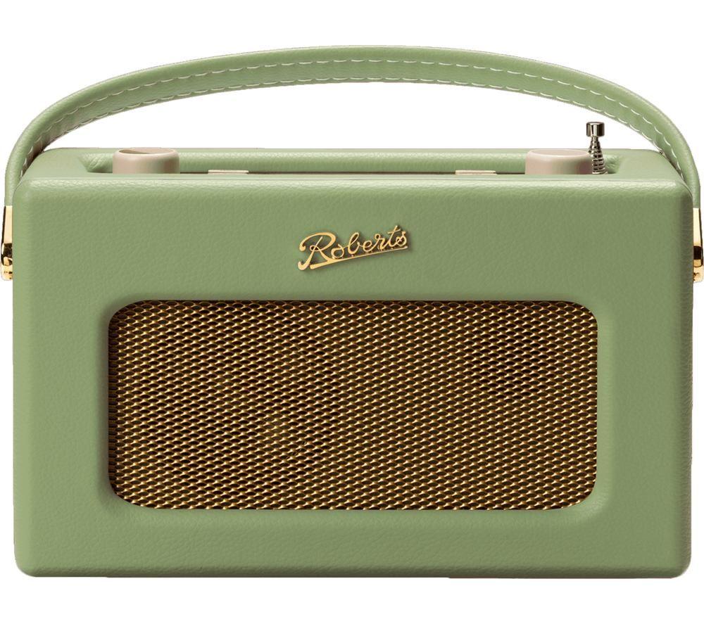 ROBERTS Revival RD70 Portable DAB+/FM Retro Bluetooth Radio - Leaf Green