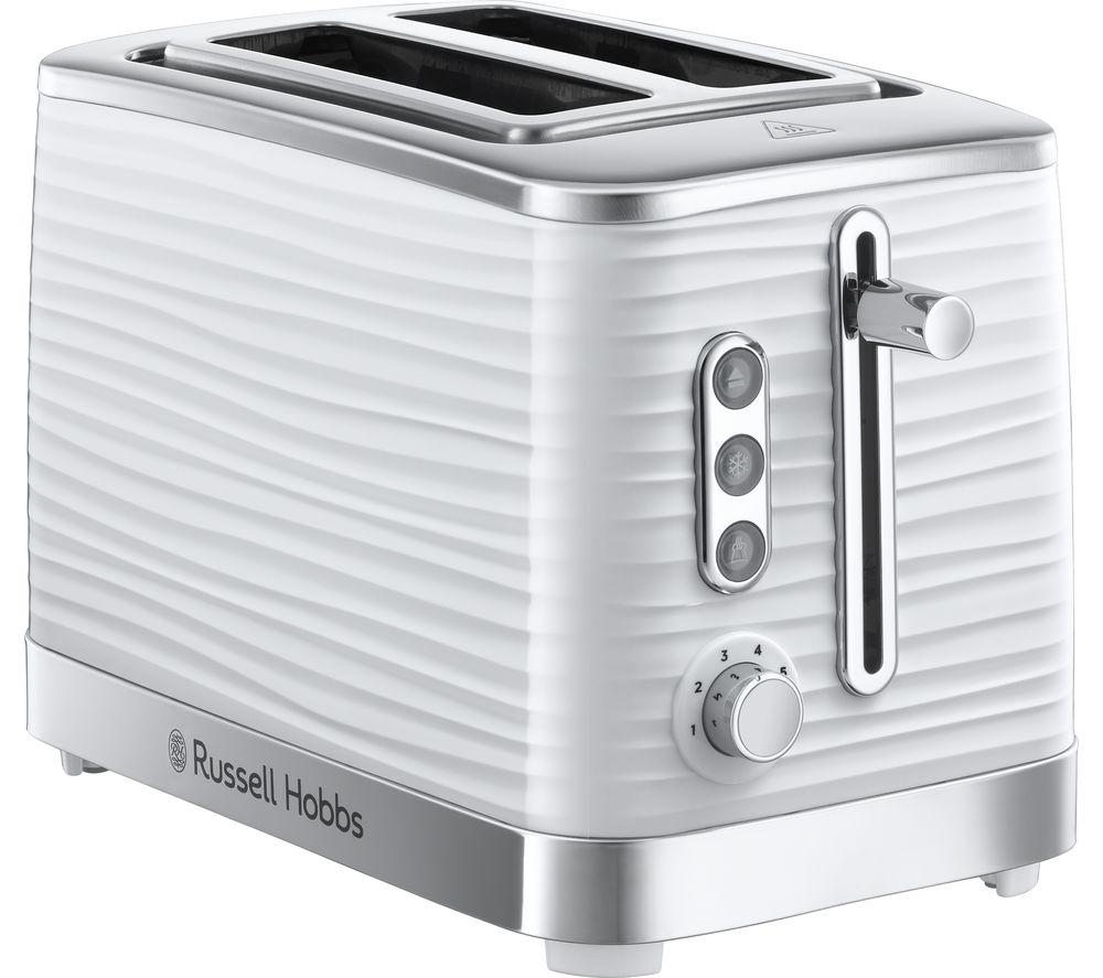 RUSSELL HOBBS Inspire 24370 2-Slice Toaster - White, White