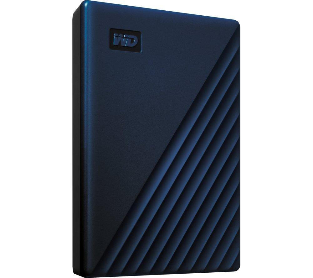 WD My Passport for Mac Portable Hard Drive - 4 TB, Midnight Blue