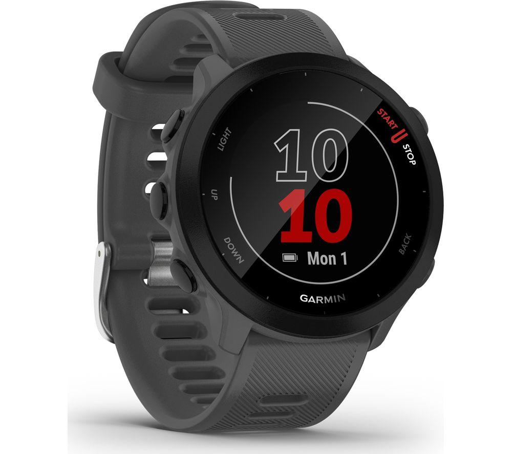 GARMIN Forerunner 55 Running Watch - Grey, Universal