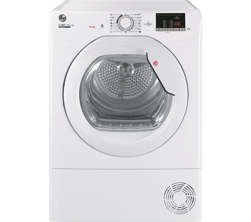 HOOVER H-Dry 300 HLE C9DG NFC 9 kg Condenser Tumble Dryer - White, White