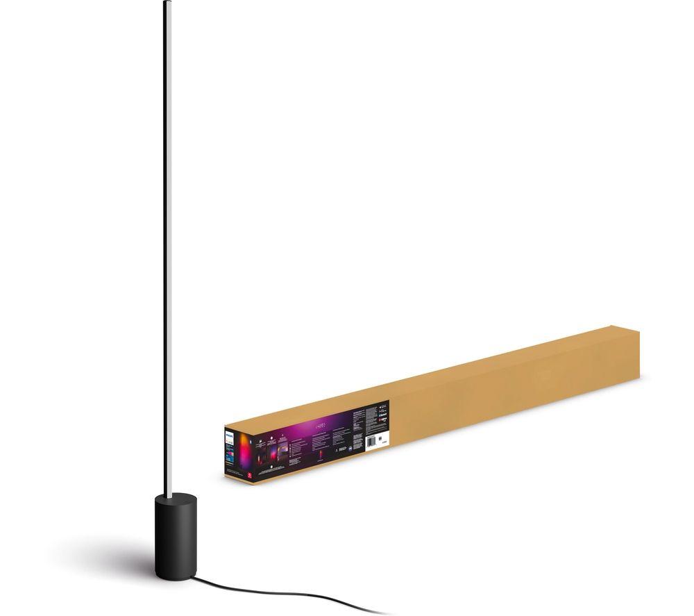 PHILIPS HUE Signe Gradient White & Colour Ambiance Smart LED Floor Lamp - Black