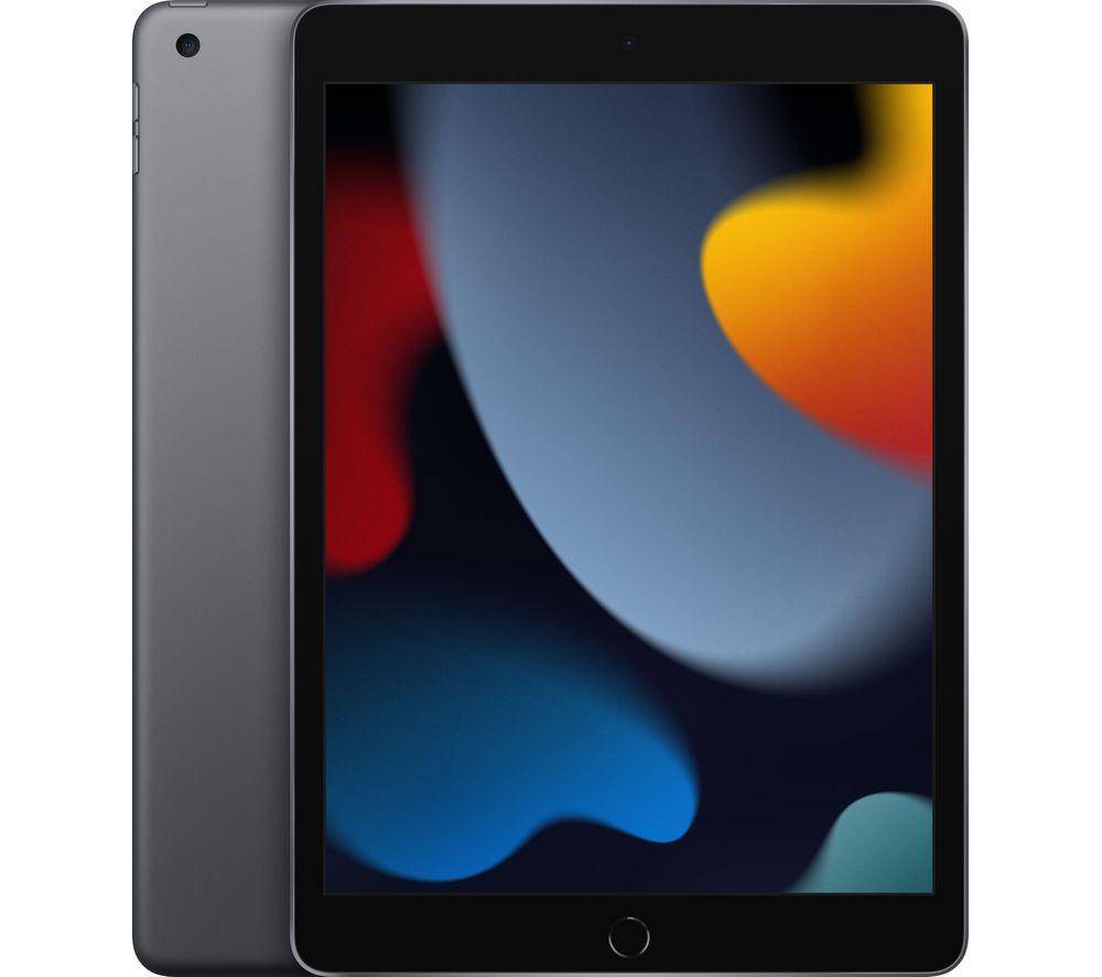 £312, APPLE 10.2inch iPad (2021) - 64 GB, Space Grey, iPadOS, Retina display, 64 GB storage: Perfect for apps / photos / videos / games, Battery life: Up to 10 hours, Compatible with Apple Pencil (1st generation), 