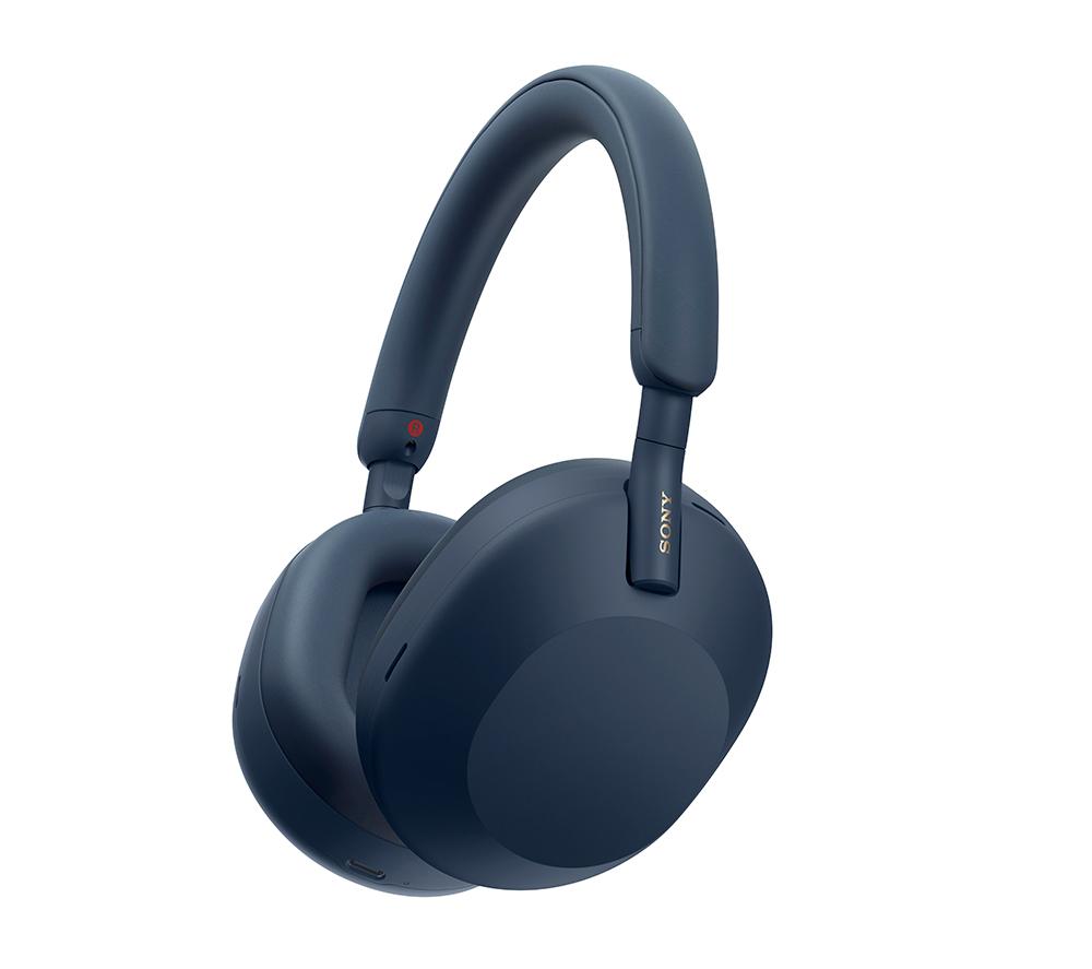 SONY WH-1000XM5 Wireless Bluetooth Noise-Cancelling Headphones - Midnight Blue