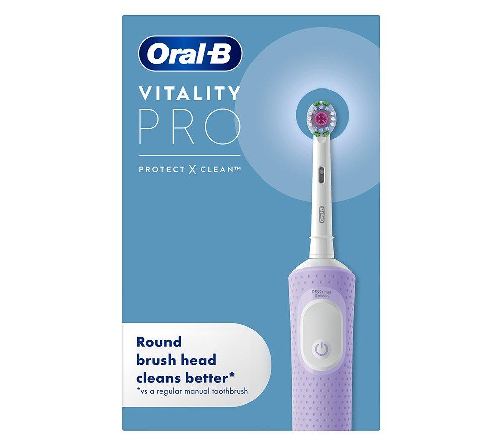 ORAL B Vitality Pro Electric Toothbrush - Lilac