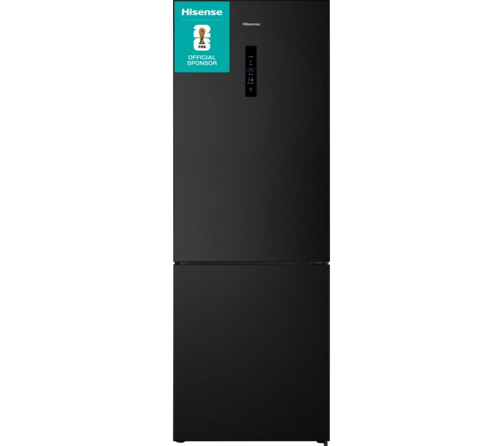 HISENSE RB645N4BFE 60/40 Fridge Freezer - Black